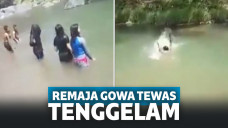remaja gowa tenggelam