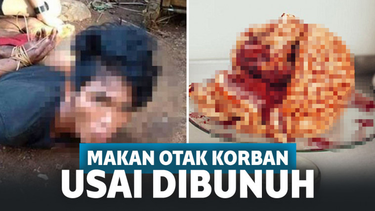 Ngeri! Pria Ini Penggal Kepala Seorang Wanita Lalu Memakan Otaknya