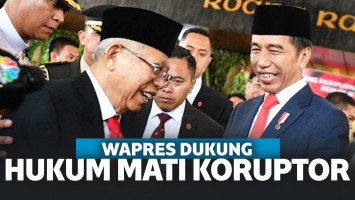 Jokowi Akan Hukum Mati Koruptor Jika Rakyat Berkehendak, Ma'ruf Amin: Agama Membolehkan!