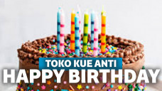 Ilustrasi kue ulang tahun