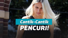 Tampang perampok cantik Monique Marina Agostino