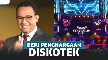 Anies beri penghargaan kepada diskotek