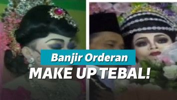 Rias pengantin viral