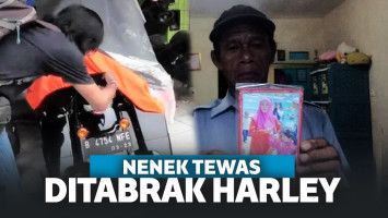 Gandeng Cucu Menyebrang Jalan, Nenek di Bogor Tewas Disambar Harley Davidson