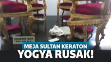 Duh! Demi Selfie, Wisatawan Ini Rusak Meja Sultan Keraton Yogya dan Cuma Diganti Rp50 Ribu