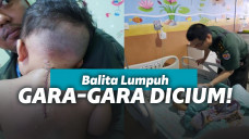 Bocah nyaris lumpuh karena dicium