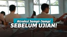 Mengeluarkan jurus saat kerjakan soal ujian