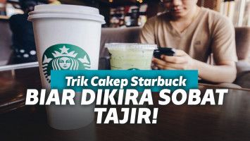 Lifehack minum starbucks