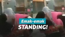 Emak-emak standing