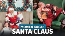 Dari Gemas hingga Ngakak, Ini Momen Kocak Santa Clause