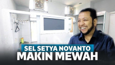 DIkunjungi Ombudsman, Sel Setya Novanto Terlihat Makin Mewah Dengan Gembok Sidik Jari