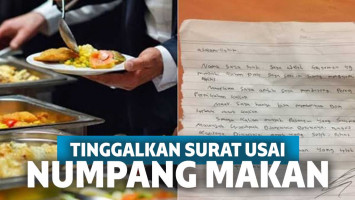 Numpang makan di resepsi pernikahan