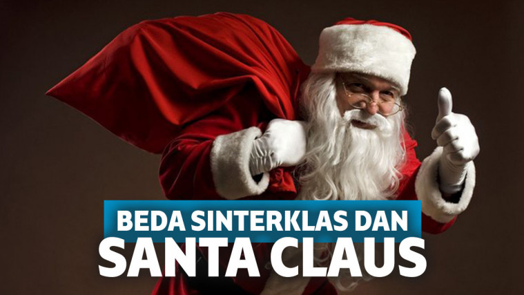 Menarik! Ternyata Sinterklas Dan Santa Claus Itu Beda, Lho