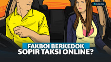 sopir taksi online perdaya wanita