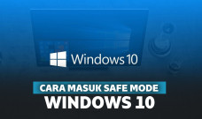 cara masuk safe mode Windows 10