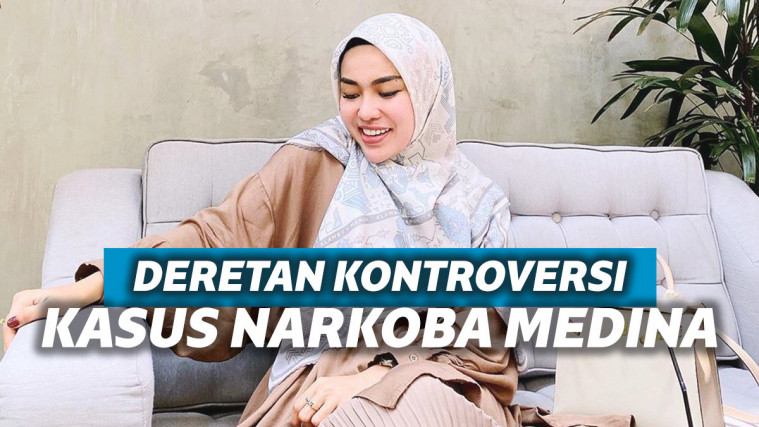 Sederet Kontroversi Kasus yang Menjerat Medina Zein