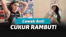 Wanita ini tak cukur bulu di tubuh