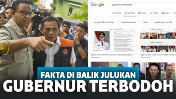 Anies disebut sebagai gubernur terbodoh