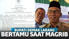 Bupati Demak Larang Warga Bertamu Saat Magrib