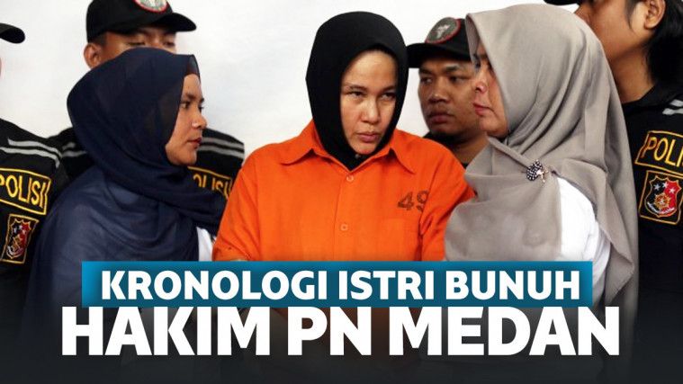 Pembunuhan Hakim PN Medan, Istri Bantu Bekap Suami Di Kasur!