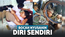 6 Kelakuan Bocah Nyusahin Diri Sendiri Ini Bikin KZL dan Geregetan!