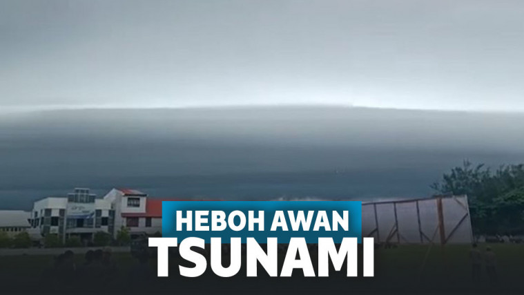 Kemunculan awan tsunami