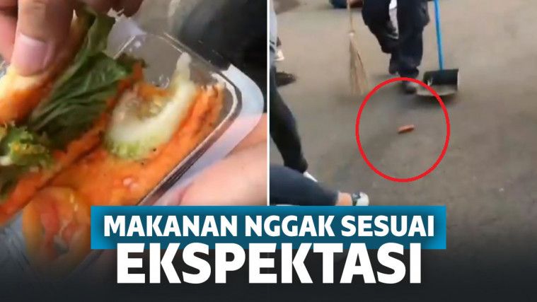 Deretan Foto Makanan Gak Seusai Ekespektasi Ini Bikin Sedih Sekaligus Ngakak!