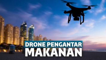 Drone Pengantar Sahur