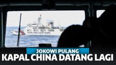 Jokowi Pulang, Kapal China Serbu Natuna Lagi