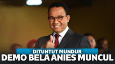 Dituntut Mundur Karena Banjir, Massa Aksi Bela Anies Gelar Demo di Balkot