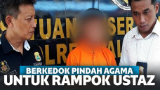 Pura-Pura Pindah Agama, Pria Ini Rampok Ustaz di Palangka Raya