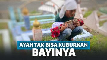 Sedih! Bayinya Ditolak Saat Akan Dikuburkan, Ayah Ini Kebingungan Cari Pemakaman
