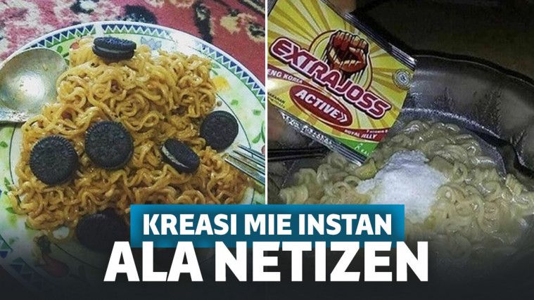 Kocak 10 Kreasi Mie Instan Ini Dijamin Bikin Kamu Ngakak