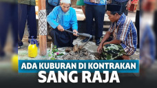 Makam di kontrakan raja