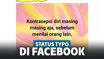 6 Status Typo di Facebook Ini Bakal Ngocok Perut Kamu!