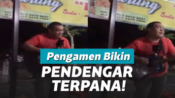 Pengamen bersuara merdu
