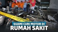 Istri Pertaruhkan Nyawa Operasi Caesar, Suami Malah Curi Motor di Parkiran Rumah Sakit