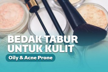 bedak tabur untuk kulit berminyak