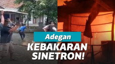 Di balik layar adegan kebakaran