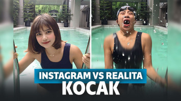 Cewek ini Pamerkan Foto Instagram VS Reality
