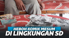 Heboh Komik Mesum Beredar di Siswa di SDN Kendal