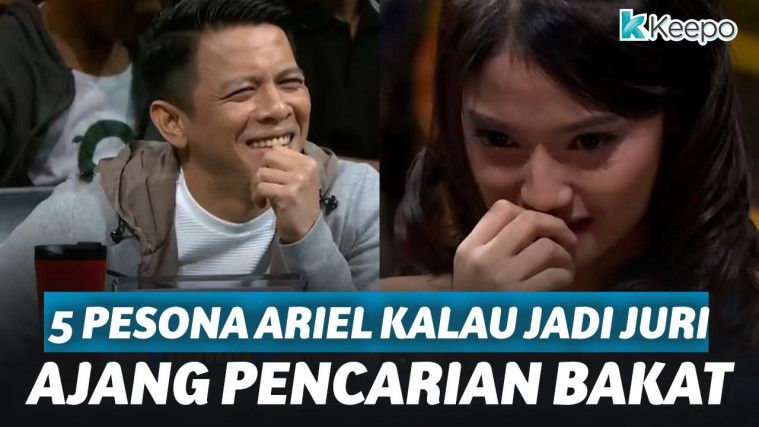 5 Pesona Ariel Noah Jika Menjadi Juri Ajang Pencarian Bakat