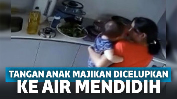 Agar Bisa Pulang Kampung, Pembantu Ini Tega 'Rebus' Tangan Anak Majikan di Air Mendidih