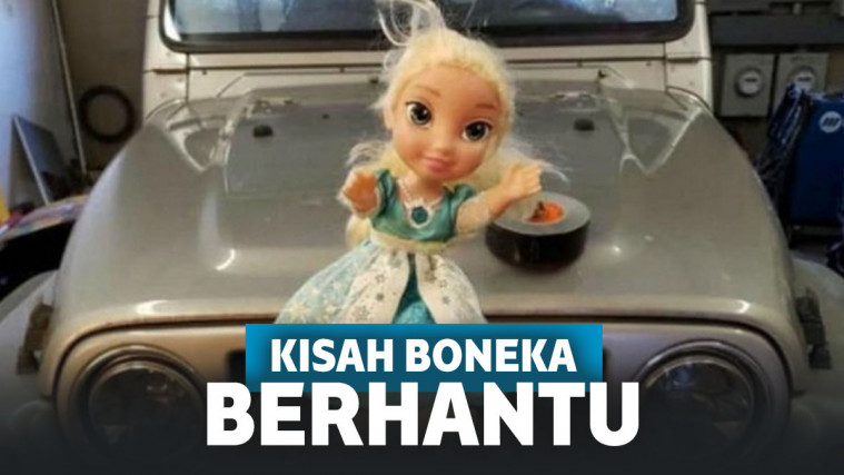 Boneka yang bikin pemiliknya ketakutan.