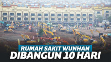 Wabah Corona Mengganas, Pemerintah China Bangun RS Khusus Untuk 1000 Pasien Hanya Dalam 10 Hari