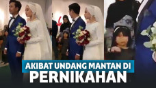 Momen Kocak di Pesta Pernikahan, Gadis Kecil Ancam Mempelai Pria dengan Isyarat Penggal Kepala