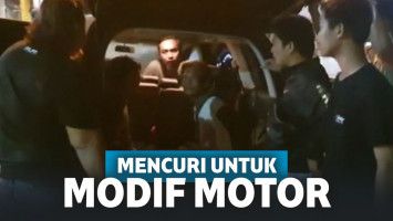 Demi Modifikasi Motor Kesayangan, 2 Pemuda di Brebes Nekat Bobol Konter Ponsel