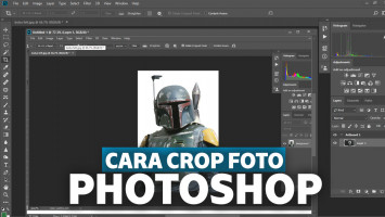 Cara Crop Foto di Photoshop untuk Pemula