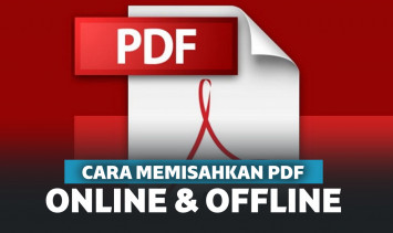 Cara memisahkan file PDF online