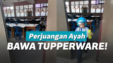 Botol tupperware ketinggalan di sekolah